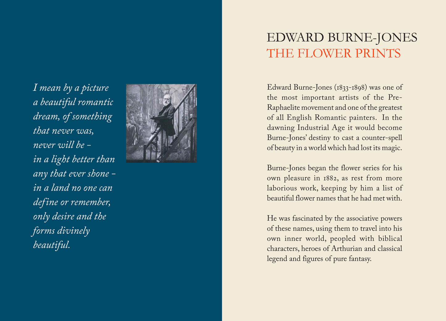 Edward Burne-Jones - Flower Prints 1905