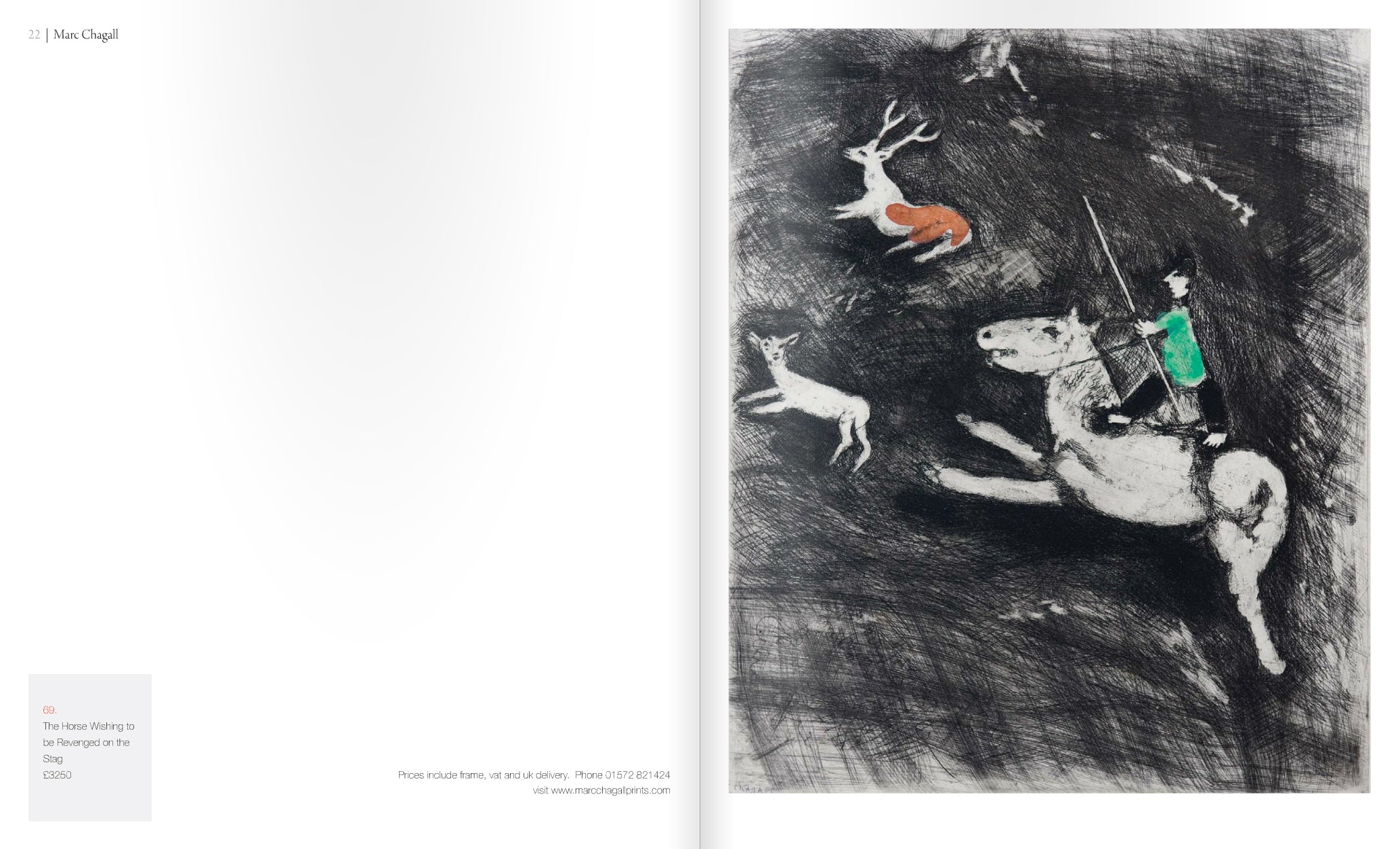 Marc Chagall - The Fables of La Fontaine – Goldmark