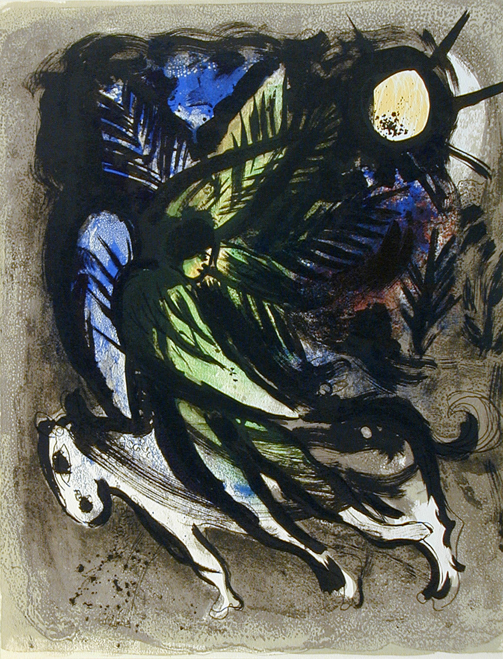Marc Chagall The Angel – Goldmark