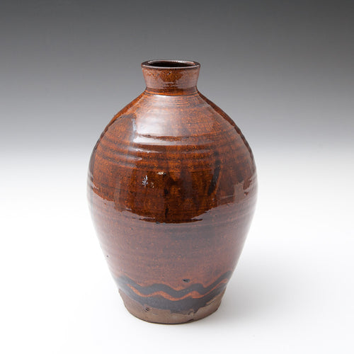 Round Narrow Necked Vase