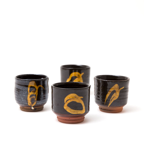 Set of Four Small Drinking Cups