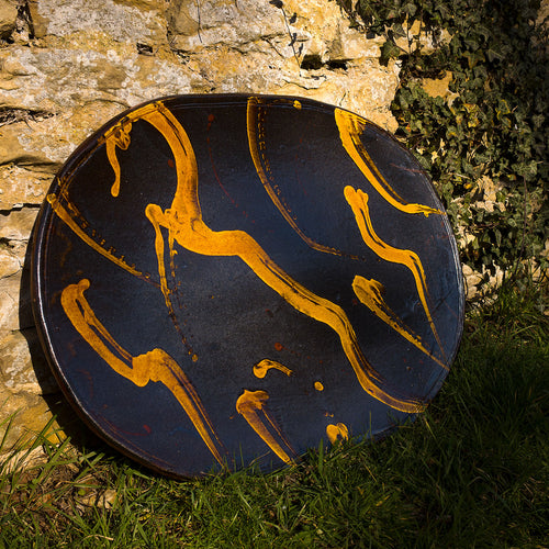 Giant Rectangular Pressed Dish