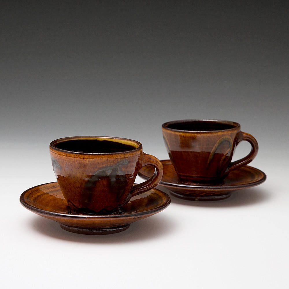 Set of Two Cups & Saucers