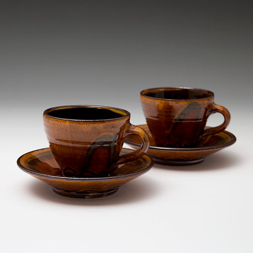 Set of Two Cups & Saucers