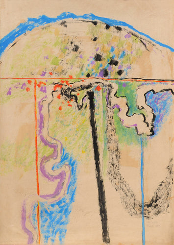 Blue Green and Purple