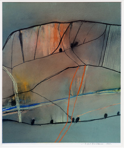 High Landscape with Trees and Road