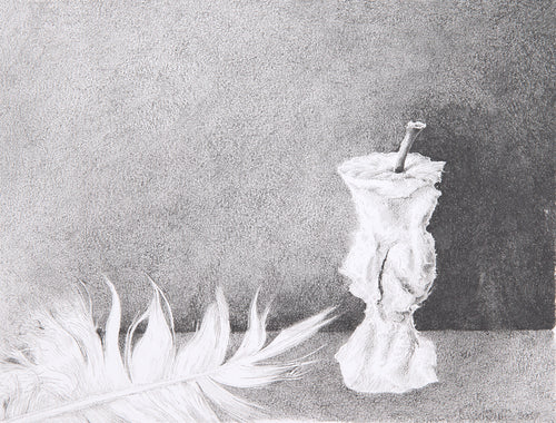 Feather and Apple Core