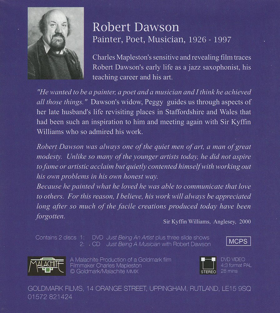 Robert Dawson - Just Being An Artist