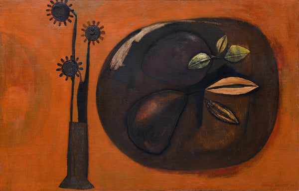 Still Life - Orange Background