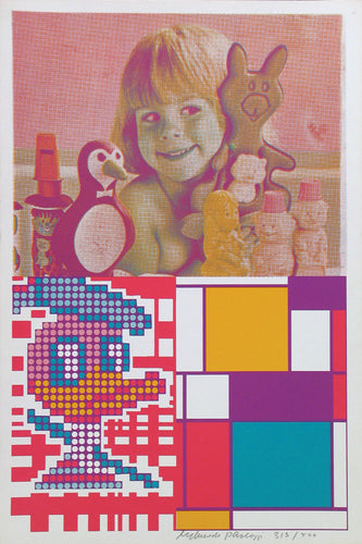 Donald Duck meets Mondrian