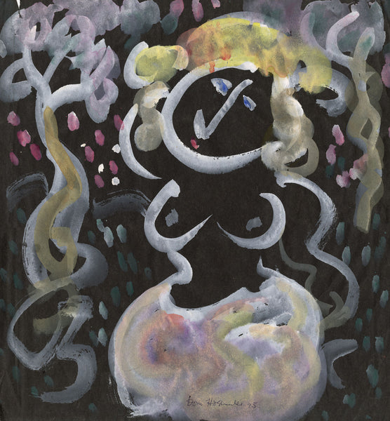 Nude Woman Amongst Trees