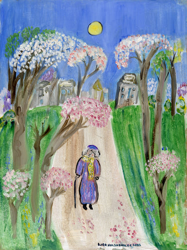 Walk Under Blossom Trees