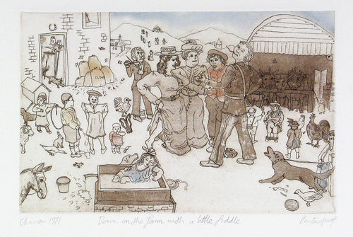 Down on the Farm with a Little Fiddle