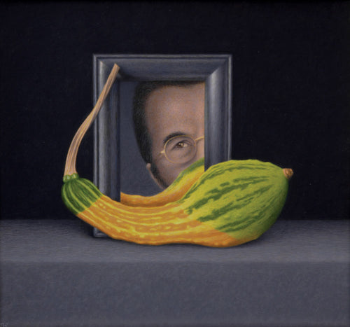 Self Portrait with Gourd