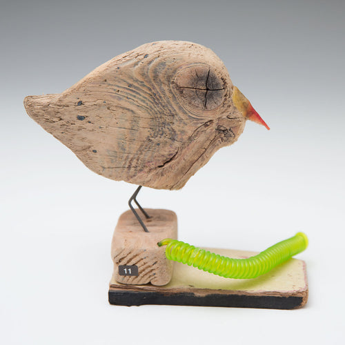 Early Bird with Worm