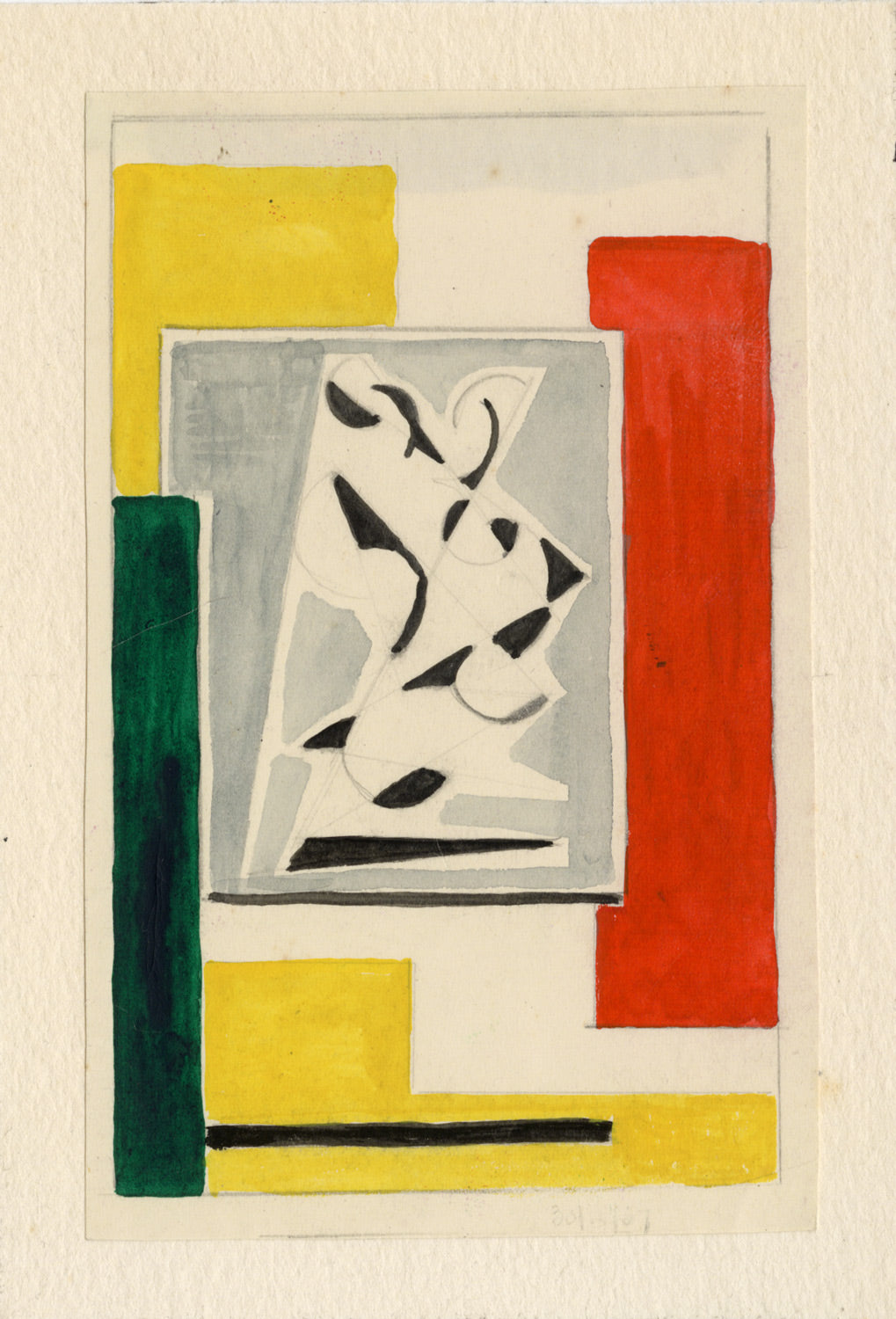 Edward Rogers Abstract Design (No.80) – Goldmark