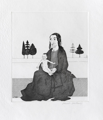 The Enchantress with the Baby Rapunzel