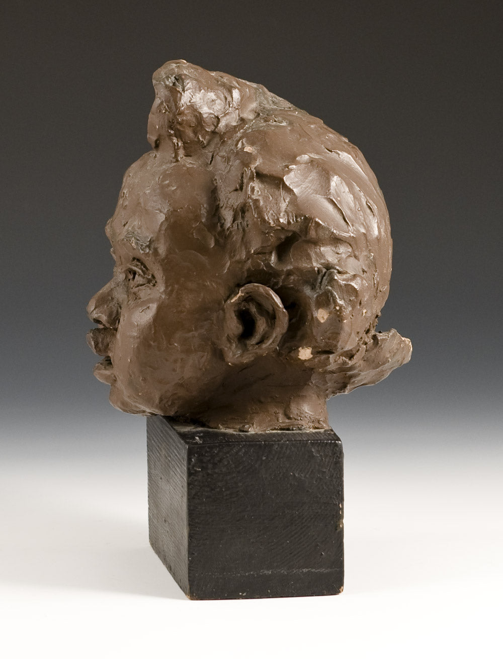 Child's Head (clay maquette)