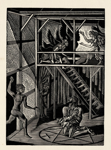 Doctor Faustus Conjuring Mephostophilis