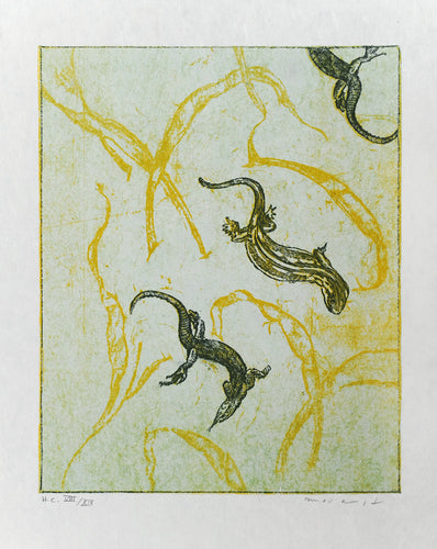 Et tous disaient Jean-Pierre. Et je disais: Je suis un lézard vert