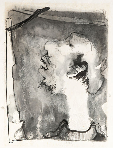 Man's Head in Profile