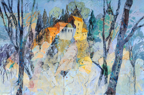 Evening Sun, Tuscan Hills