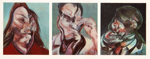 Three Studies for Portraits: Isabel Rawsthorne, Lucien Freud and J.H