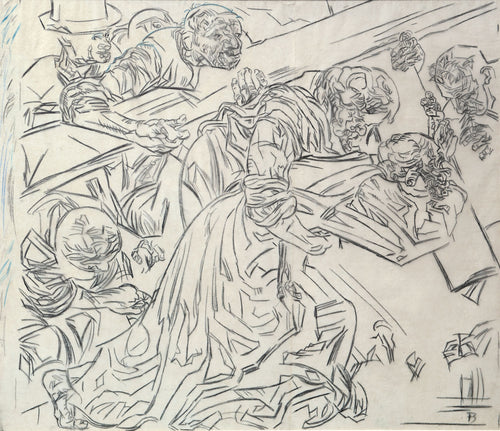 Simon of Cyrene Helps Jesus Carry the Cross