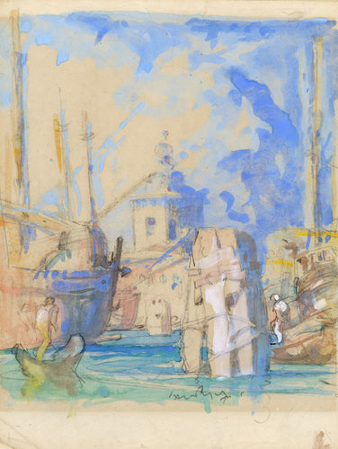 Santa Maria Della Salute - Venice (Through the Rigging)