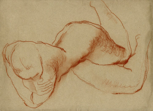 Recumbent Nude Facing Down