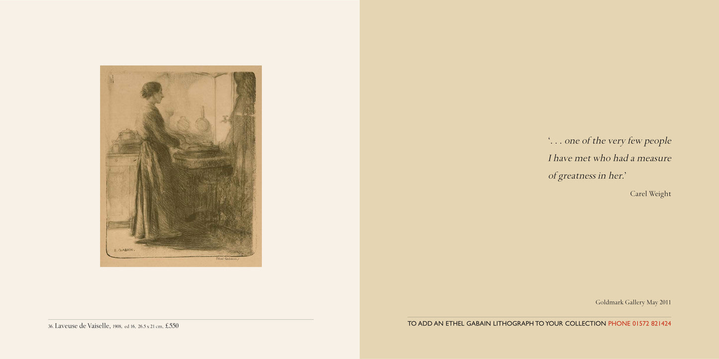 Ethel Gabain - Lithographs