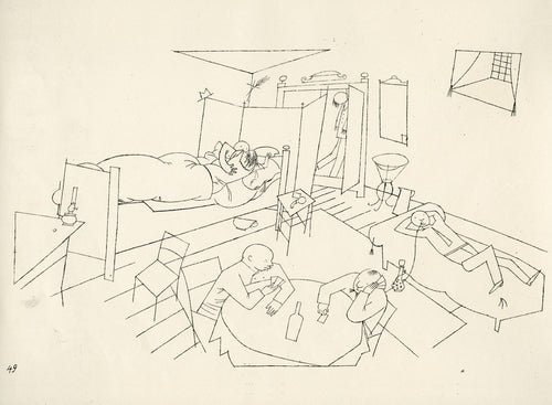 Quergebäude vier Treppen (1916)