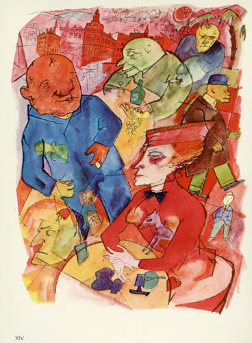 Ach, knallige Welt, du seliges Abnormitätenkabinett (1916)