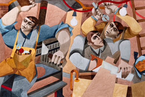 Workmen in the House