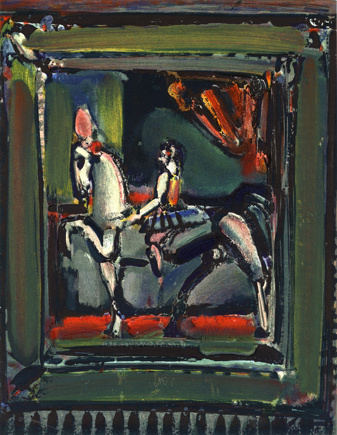 Georges Rouault L'écuyère (The Circus Rider) – Goldmark