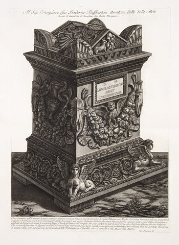 Funerary urn of Lucius Aurelius Terentus and of his wife Cecilia Ticherna.