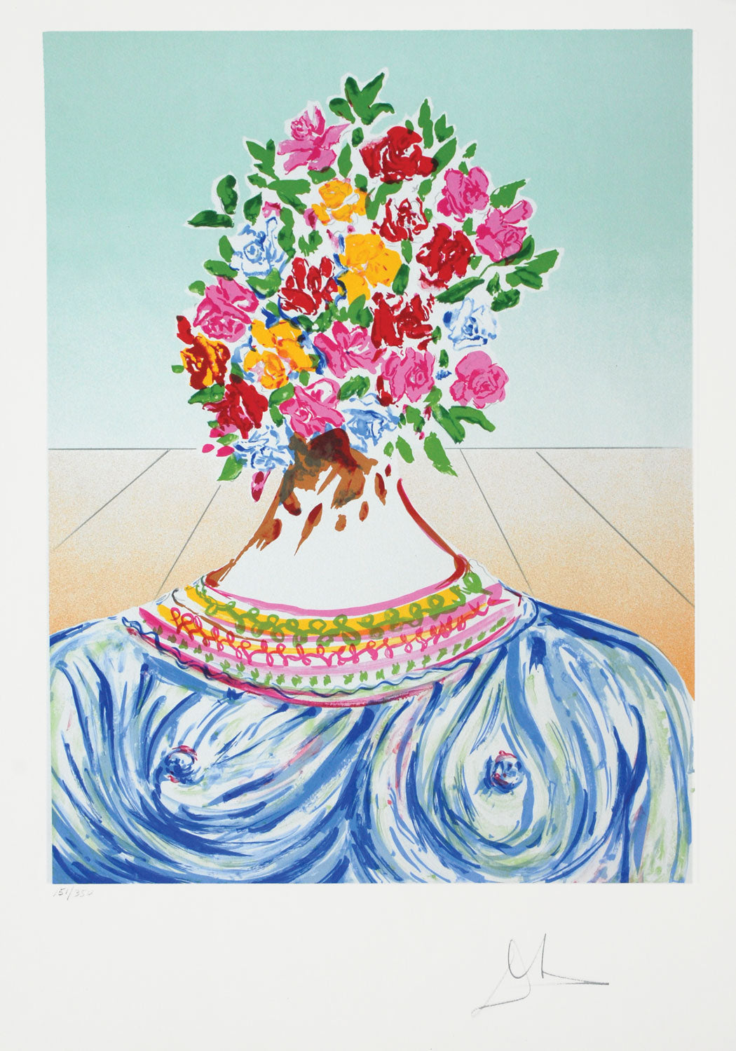 Salvador Dali The Flowering of Inspiration – Goldmark