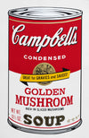 Golden Mushroom Soup - Rich in Sliced Mushrooms