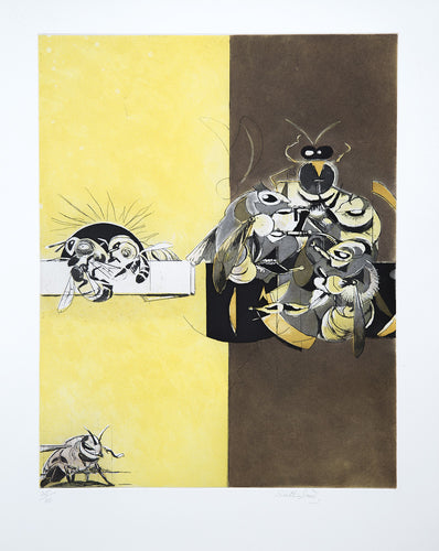 Fight between Workers and Drones