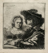 Rembrandt and his Wife Saskia