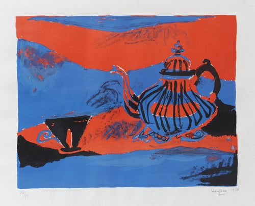 Theiere Rouge et Bleue