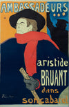 Aristide Bruant dans son cabaret