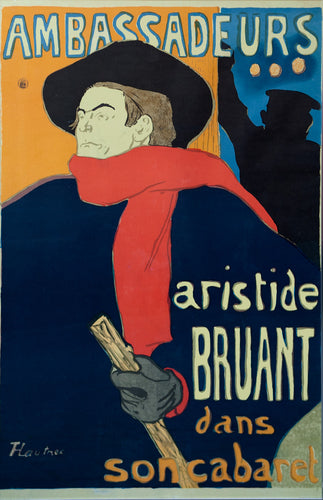 Aristide Bruant dans son cabaret