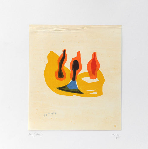 Three Forms in Orange and Yellow