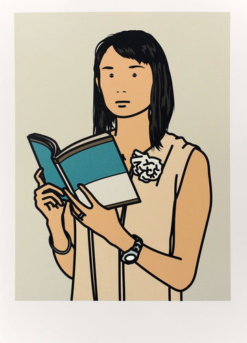 Hijiri with book. 2005