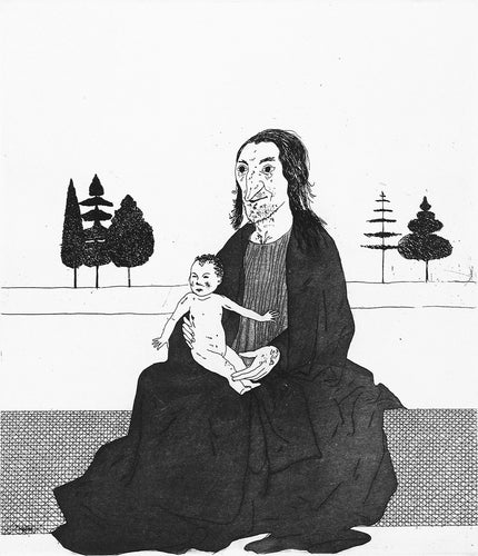 The Enchantress with the Baby Rapunzel