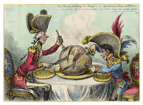 The Plum Pudding in Danger -or- State Epicures Taking un Petit Souper.