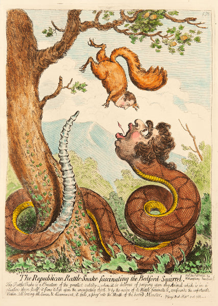 The Republican Rattlesnake Fascinating the Bedford Squirrel