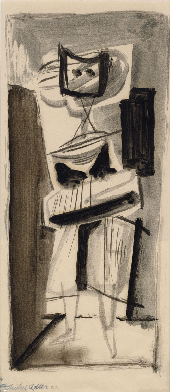 Jankel Adler Untitled (Figure) – Goldmark
