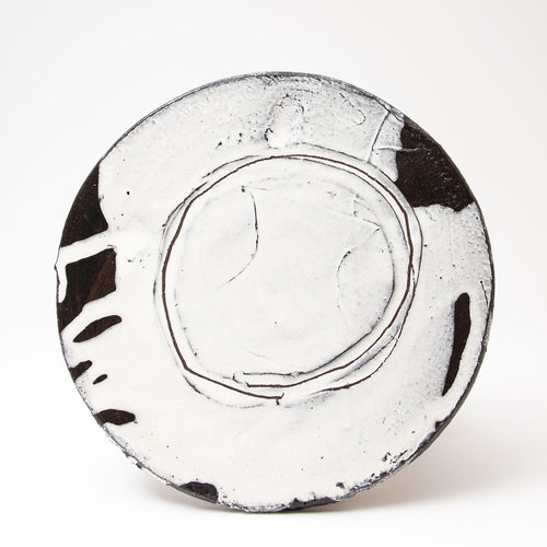 Large Round Slab Platter